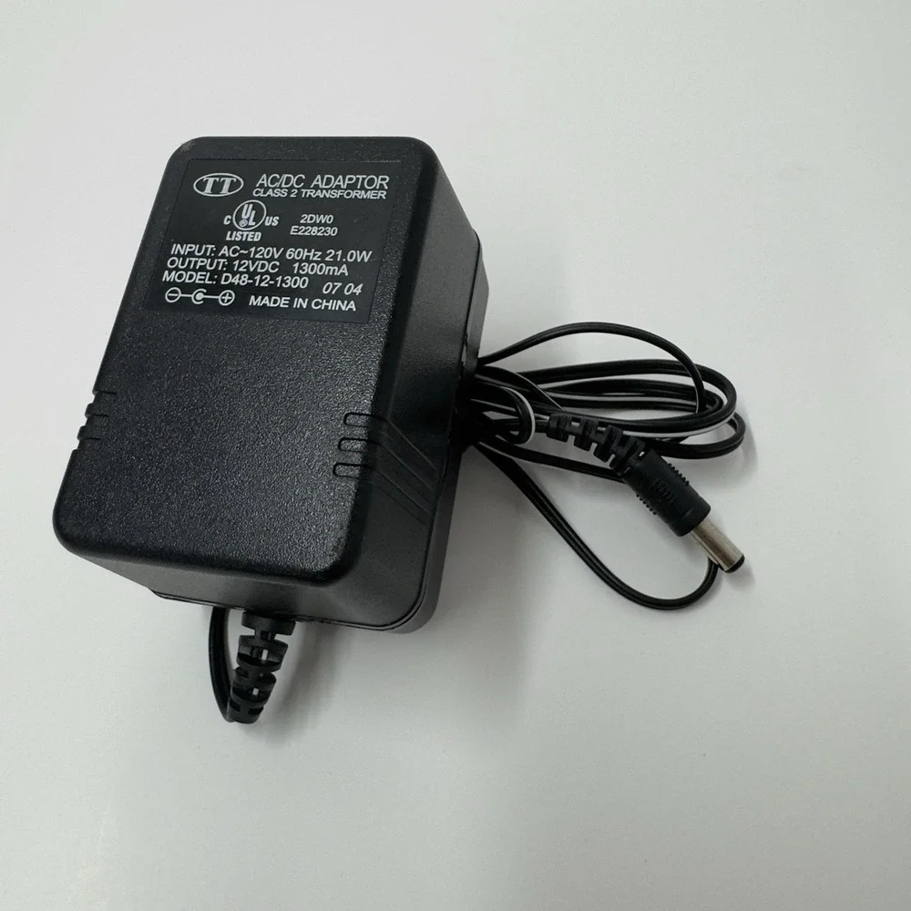 AC Adapter for TT Model: D48-12-1300 Switching Power Supply Cord Cable Charger